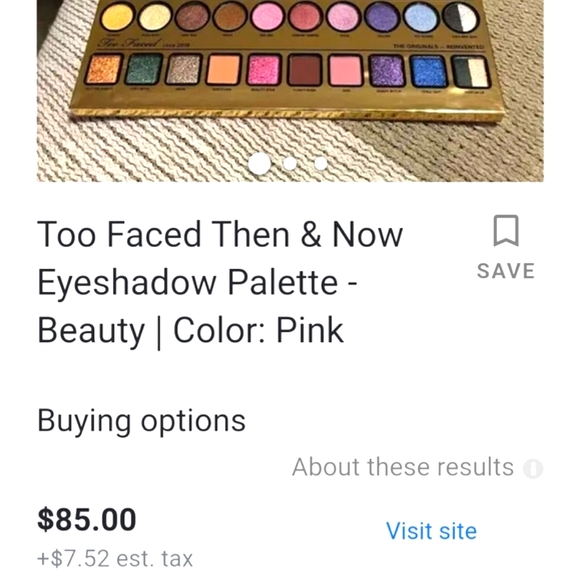 FINAL SALE🔮Too faced eyeshadows - Picture 9 of 10